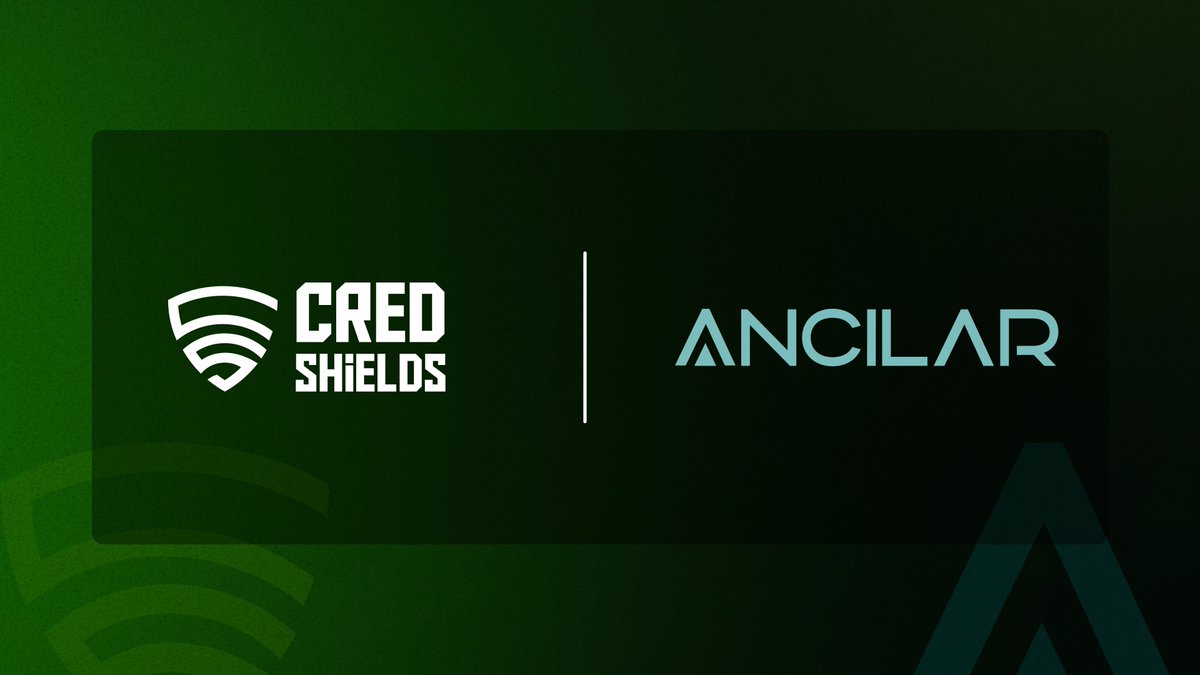 CredShields's tweet photo. We’re partnering with @ancilartech, a Web3 consulting and development firm supporting enterprises across smart contracts, tokenization, decentralized identity, DAOs, DeFi platforms, and RWAs.
Through this collaboration, CredShields will extend smart contract and Web3 security support across their growing builder network.