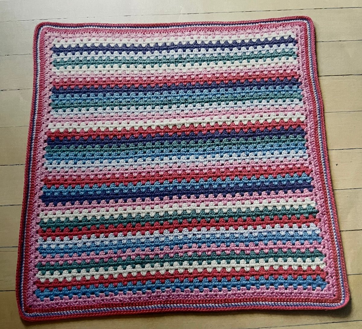 DDCrochetDesign's tweet image. This crochet rainbow throw is a bright, cheerful blanket designed with nurseries in mind. The pattern is straightforward to work through, making it a lovely project for creating something special for a little one 🌈🧶

dwcrochetpatterns.etsy.com/uk/listing/235…

#MHHSBD #craftbizparty #blanket