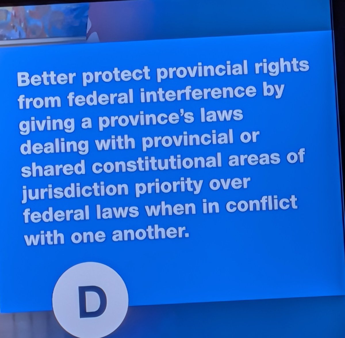 Social_Moi's tweet image. Oh hell no! 
It's not interference, it's called the Federal government protecting our rights so provincial governments don't proceed at their pleasure and at the cost of our Charter Rights.