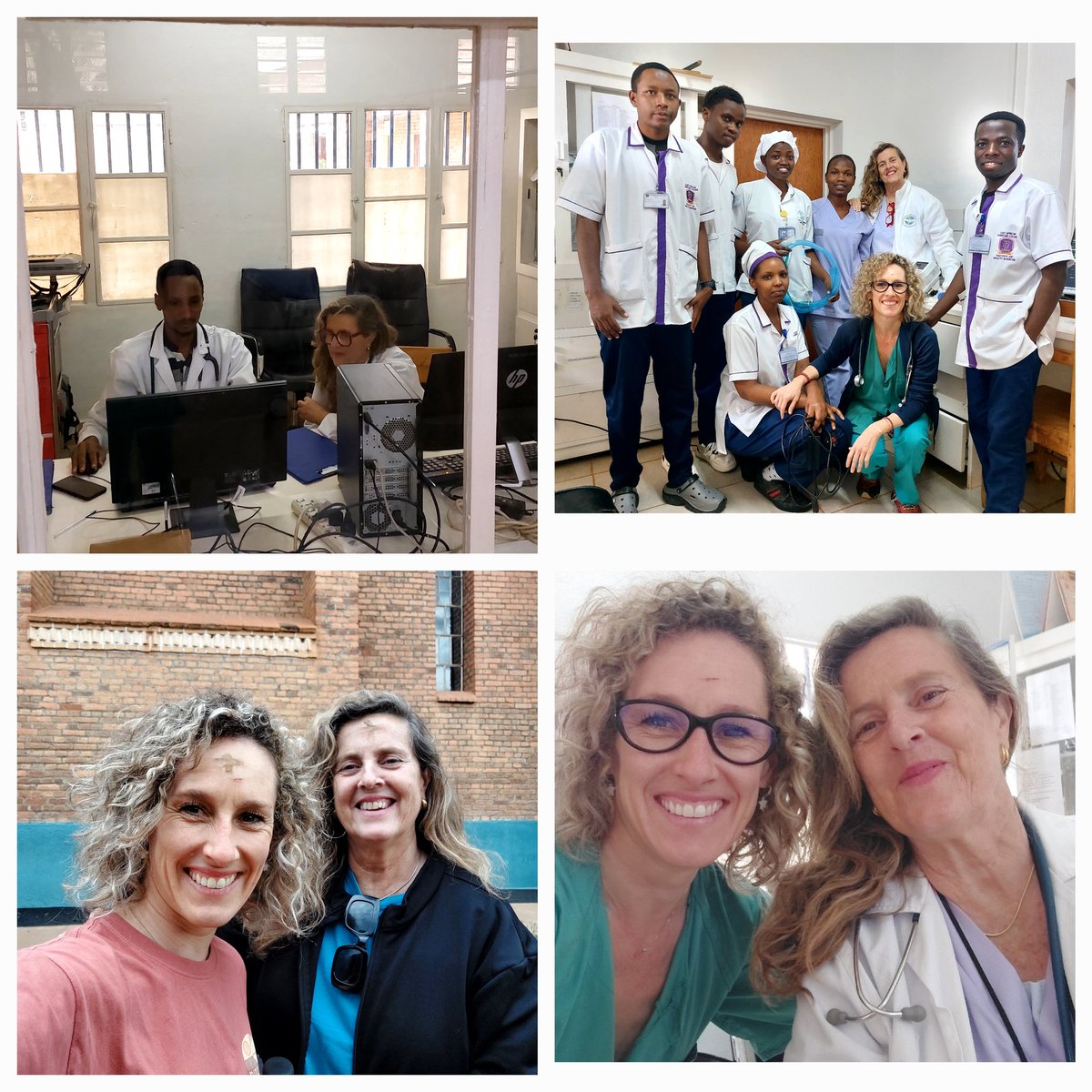 CecidelBusto's tweet photo. Compartiendo intenso trabajo, complicidades, amor y dedicación x este maravilloso  proyecto. Formación y entrenamiento en Cuidados Críticos xa mejorar la atención al paciente crítico, al desarrollo del Ruanda y los ruandeses. #usf
@semicyuc @CarolaVich https://t.co/fPWBJB8wiR