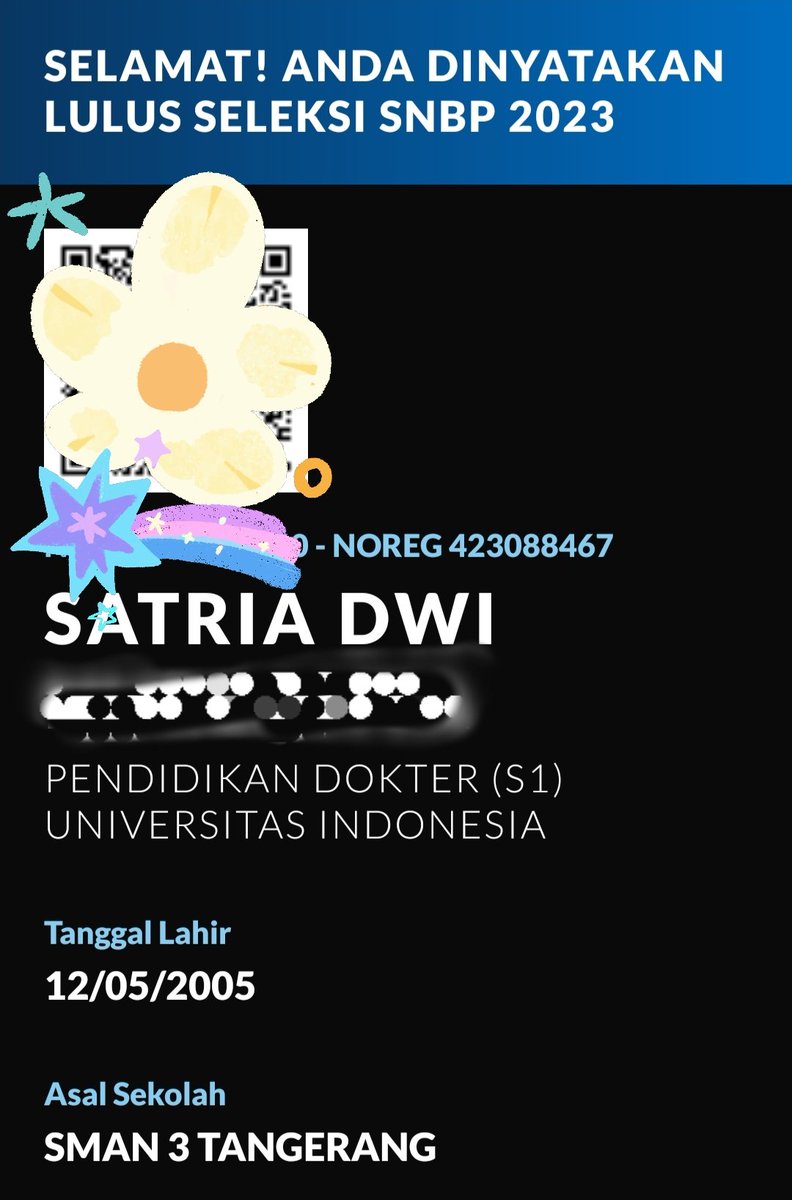 semoga temen-temen angkatan 2026 bisa ngerasain ini yaa! aamiin 🥰

#snbp