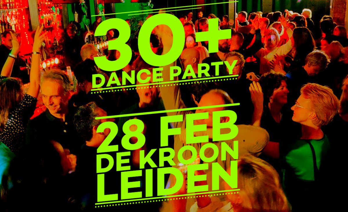 De Leidse Danssalon ⏮️10 jaar⏮️ terug in de tijd - mailchi.mp/23f44f32f43e/h… maar ook op 28 februari in de Kroon in Leiden van 21:00-01:00 uur. deleidsedanssalon.nl