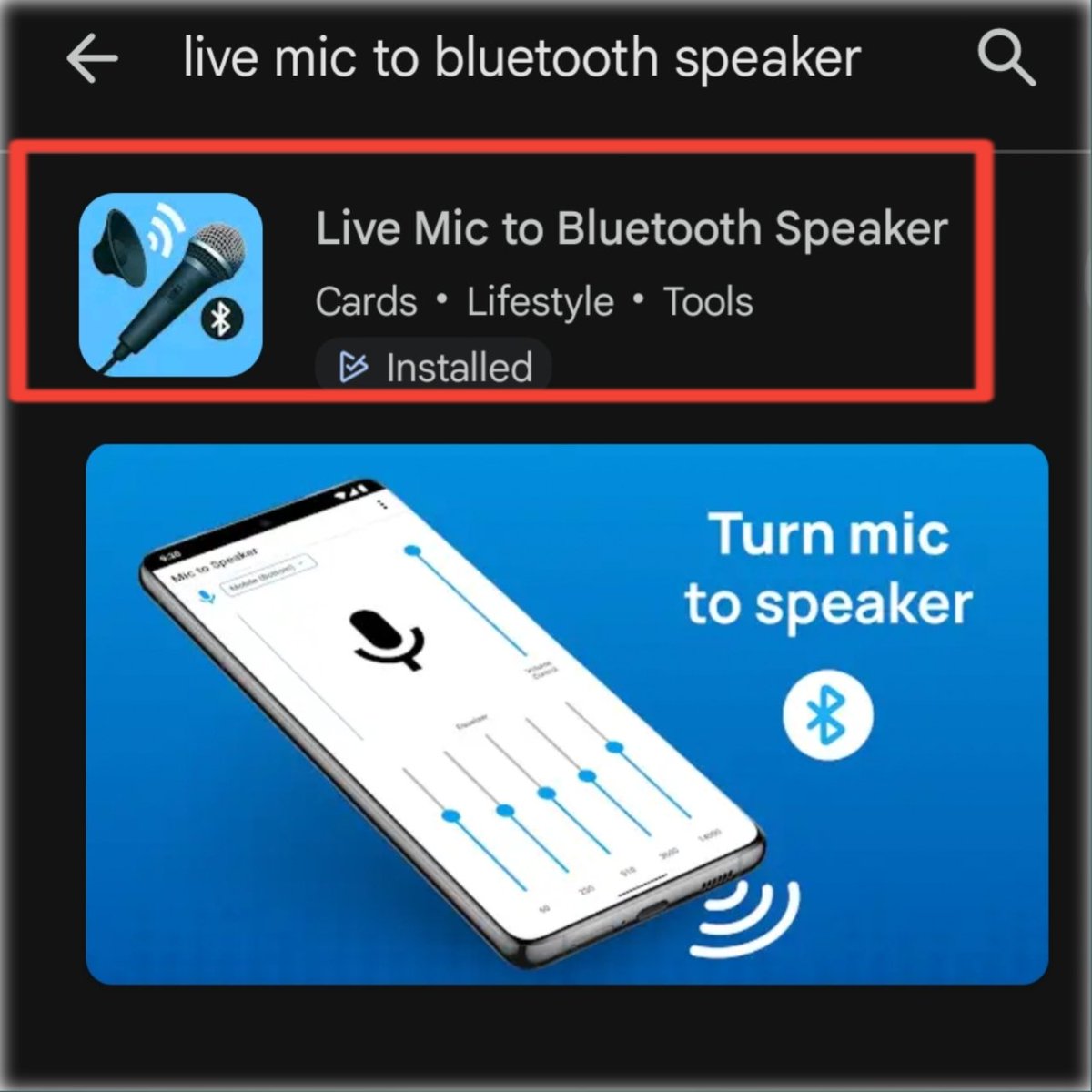 askvipendra's tweet photo. क्या आपने कभी सोचा कि बिना mic खरीदे सिर्फ phone से ही speaker पर announcement की जा सकती है?

ज्यादातर लोग function या party में mic ढूंढते रहते हैं लेकिन simple trick से phone ही mic बन सकता है

Google Play Store खोलिए और search कीजिए Live Mic to Bluetooth Speaker
App install करके सभी permissions allow करें और अपना Bluetooth speaker connect कर दीजिए

App start करते ही phone live mic की तरह काम करने लगेगा अब phone में जो बोलेंगे वही आवाज सीधे speaker से सुनाई देगी

Hidden बात जो कम लोग जानते हैं
Phone को speaker से थोड़ा दूर रखें तो echo और noise कम आती है और sound clear सुनाई देती है

सीधी बात Extra mic खरीदने की जरूरत नहीं phone ही portable mic system बन सकता है

कमेंट में बताइए आप इसे party में use करेंगे या announcement के लिए?

Disclaimer
Audio delay और sound quality phone model और Bluetooth speaker पर depend करती है