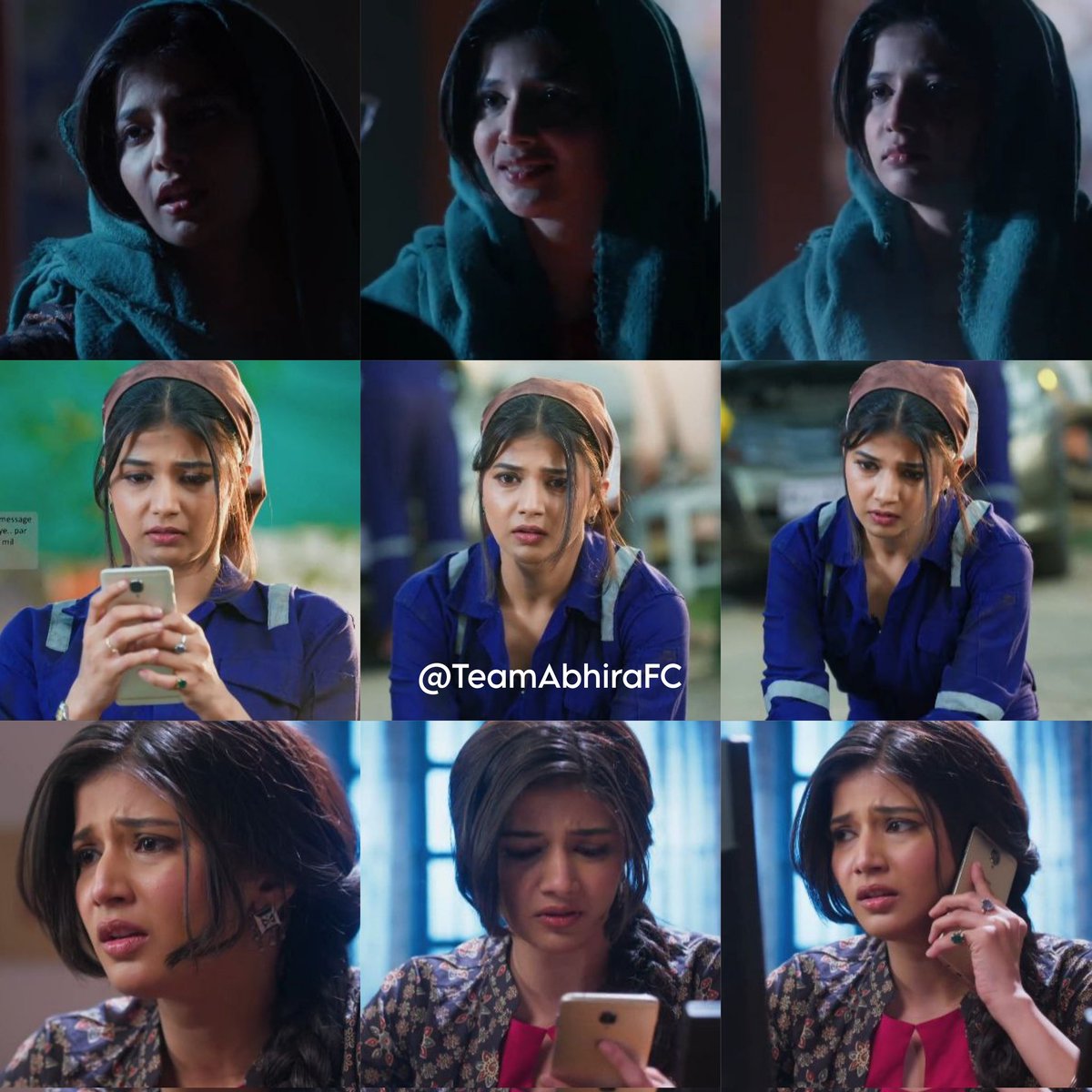 “Abhira serving chaotic, cute &amp; sunshine — prettiest all at once! ✨
Those expressions just melt hearts 💖

[ #SamridhiiShukla #AbhiraSharma #yrkkh ]