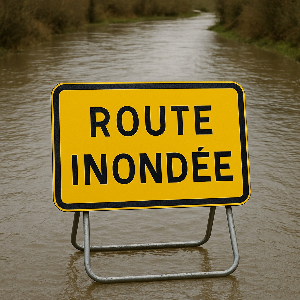 StDenisdePile's tweet photo. ⚠️circulation interdite - route inondée  
D2089 - entre Arveyres et Libourne dans les 2 sens
Pas de délai de réouverture https://t.co/XxJEQwgl8k