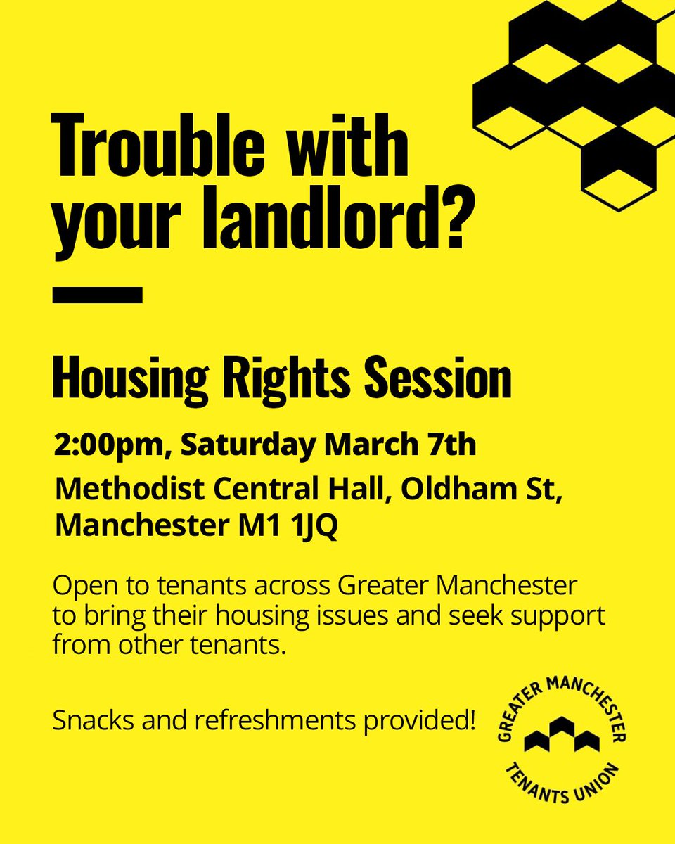 Greater Manchester Tenants Union tweet media