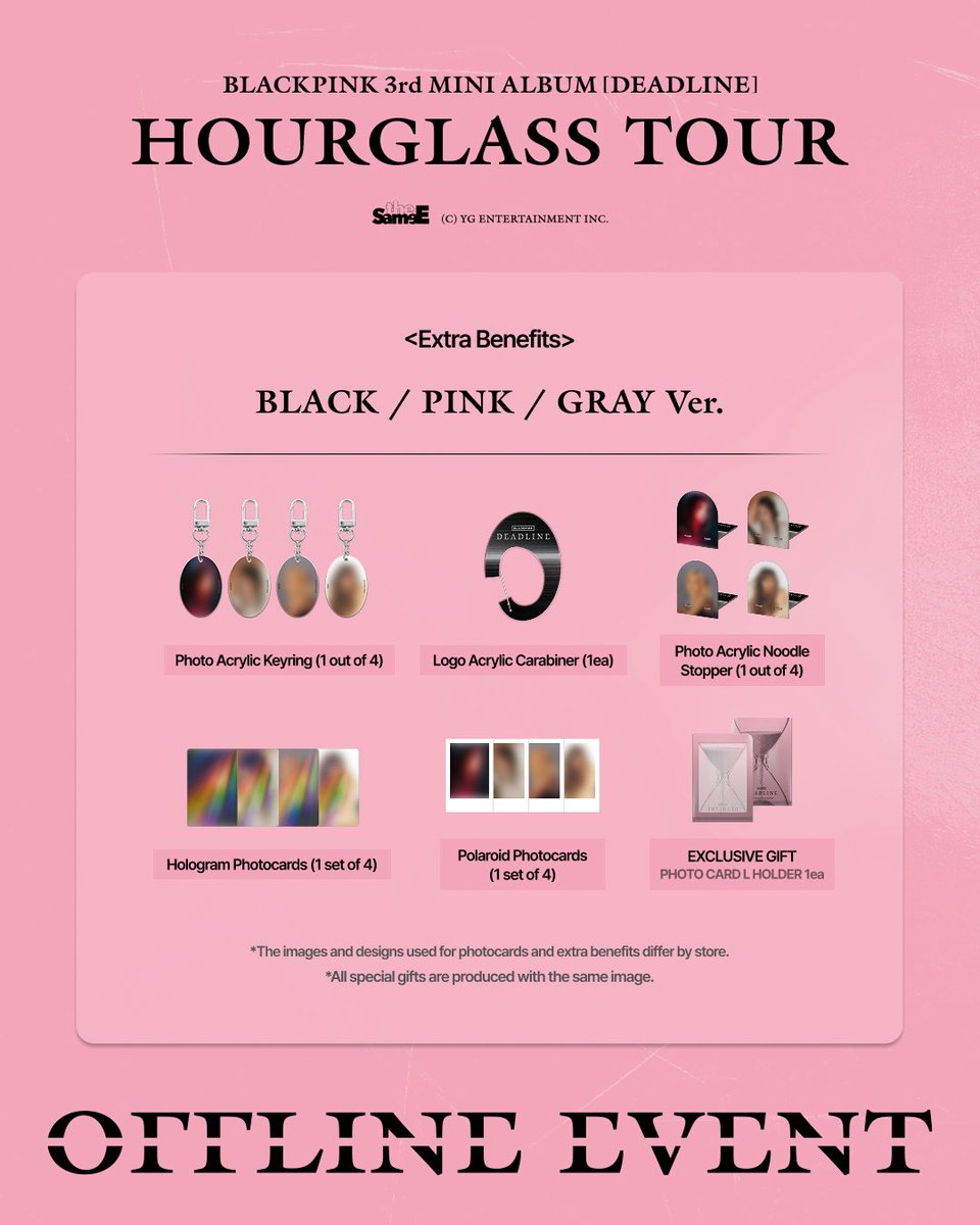 theSameE_MDShop's tweet photo. 🖤BLACKPINK 3rd MINI ALBUM [DEADLINE] HOURGLASS TOUR

📆 DATE &amp; TIME
March 1, 2026 (SUN) - March 9, 2026(MON)
10:30-20:00 (KST)

📍LOCATION
TheSameE HAPJEONG (1-2F, 6-3 Huiujeong-ro1-gil, Mapo-gu, Seoul)

#BLACKPINK #블랙핑크 #DEADLINE
#THESAMEE https://t.co/RbCLno7G5A