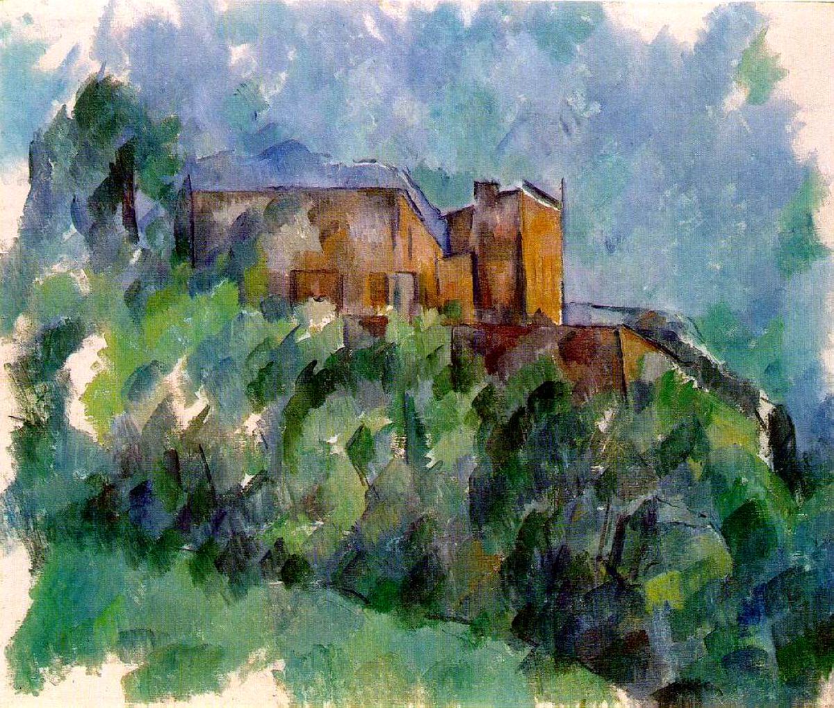 cezanneart's tweet photo. Chateau Noir, 1905 #artbots #cezanne https://t.co/BEJ61OOdWY