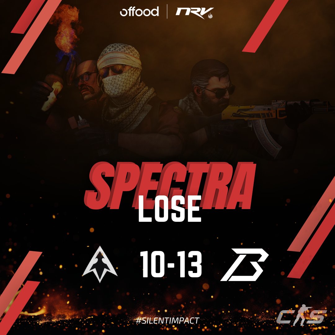SpectraEU's tweet image. That was close but not enough ! 

GG @Brest_Esport !