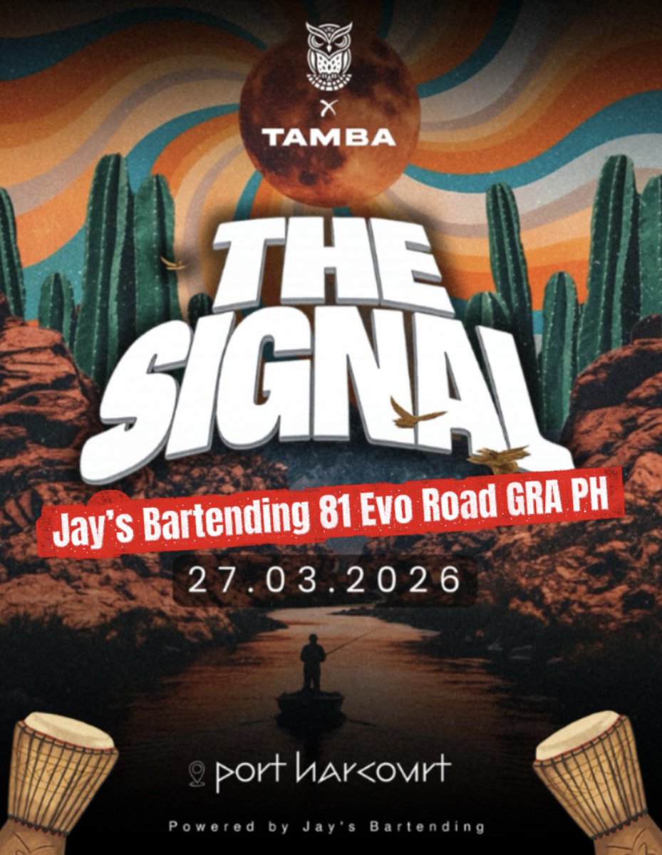 🦉 Afterlight X Tamba 🎊

AfroHouse Music Only 🤘🏾

Get your early bird tickets 🎫 

afterlight.jaysbartending.com/getticket