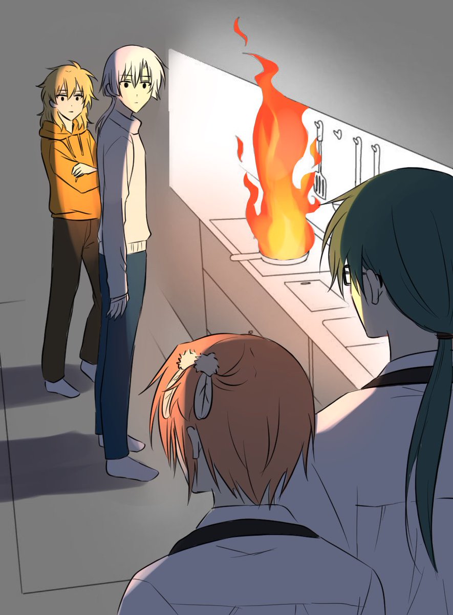 お借りしました🙌

美味しい料理を作ってくれるユンとジェハにお礼をするつもりが失敗しちゃったキジャとゼノ