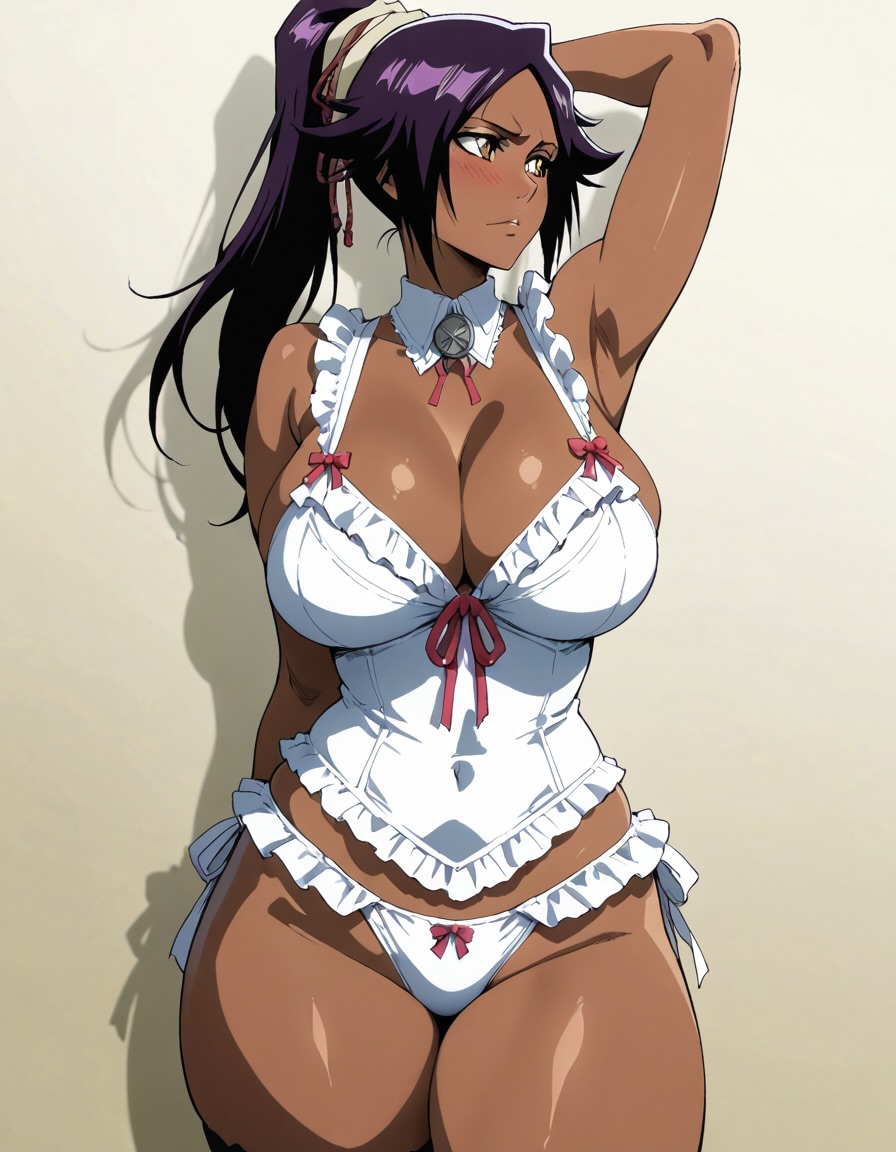 AnimeIconAI's tweet image. ⚡ Speed. Style. Power. Yoruichi moves like lightning  calm, elegant, unstoppable. 🐆✨ #Yoruichi  #フリーレン #frieren #ガルパン #ガルパンらぶらぶ #animeai  #SFW #AIWaifu