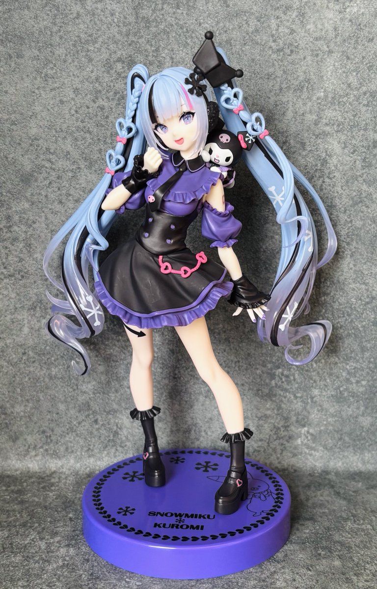 初音ミク 雪ミクxクロミ Trio-Try-iT フィギュア Amazon.co.jp: 初音*ミク フィギュア 雪ミク×クロミ Trio-Try-iT