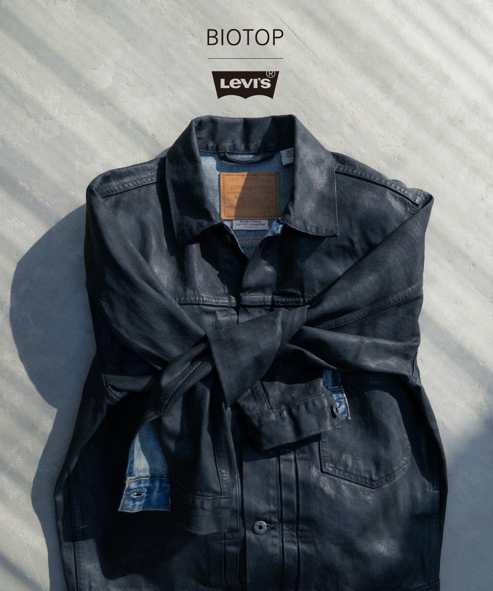 完売モデル Levi's® for BIOTOP 26SS 別注『TYPE 1 TRUCKER BLACK