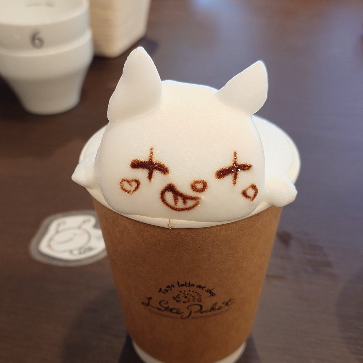 cafe“Latte Pocket”@ラテアートカフェ tweet media
