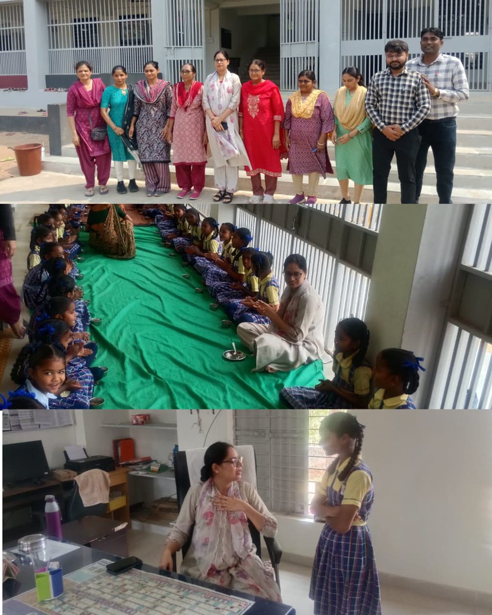 DDO_Anand's tweet photo. આજરોજ ગ્રામ પંચાયત સંદેશર તા.આણંદની મુલાકાત દરમ્યાન પ્રાથમિક શાળામાં 'પી.એમ. પોષણ યોજના' (મધ્યાહ્ન ભોજન) નું નિરીક્ષણ કર્યું. બાળકોને પીરસવામાં આવતા ભોજનની ગુણવત્તા તપાસી તથા જરૂરી સૂચનો કરવામાં આવ્યા.
#cmogujarat
#teamanand https://t.co/7lONF7mZJR