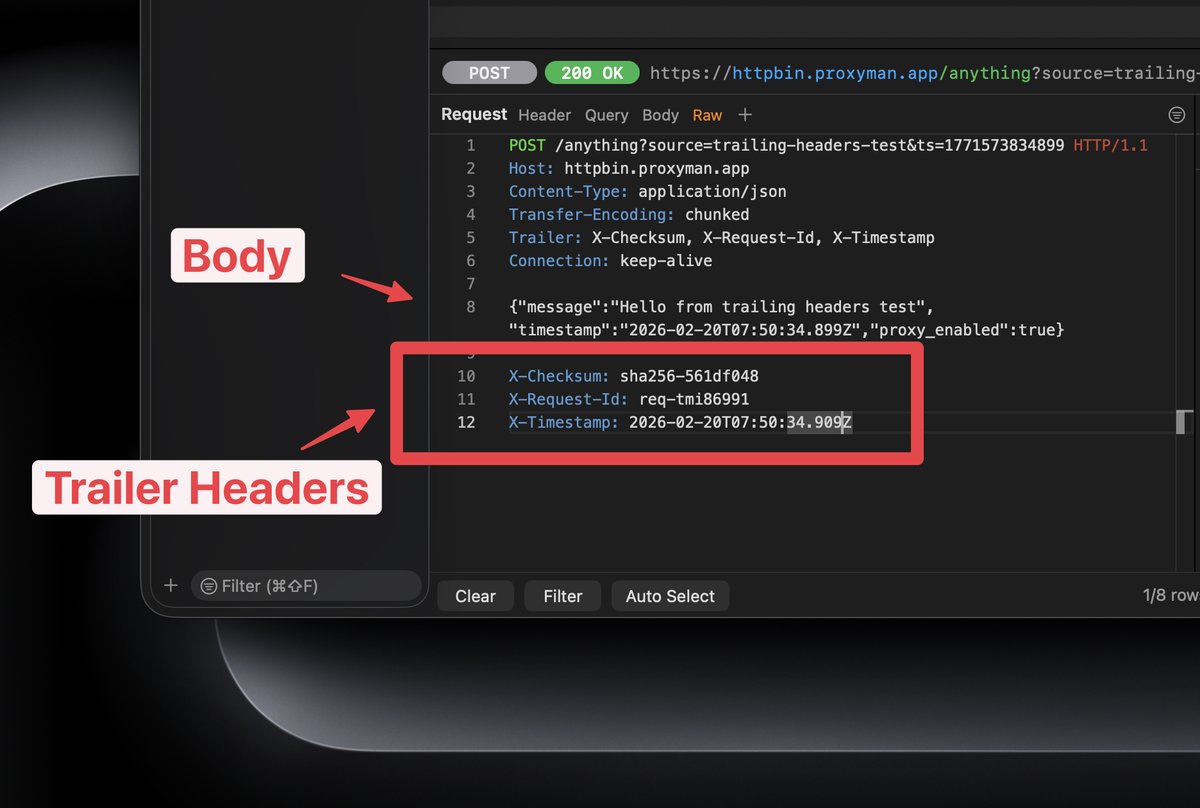 Proxyman tweet media