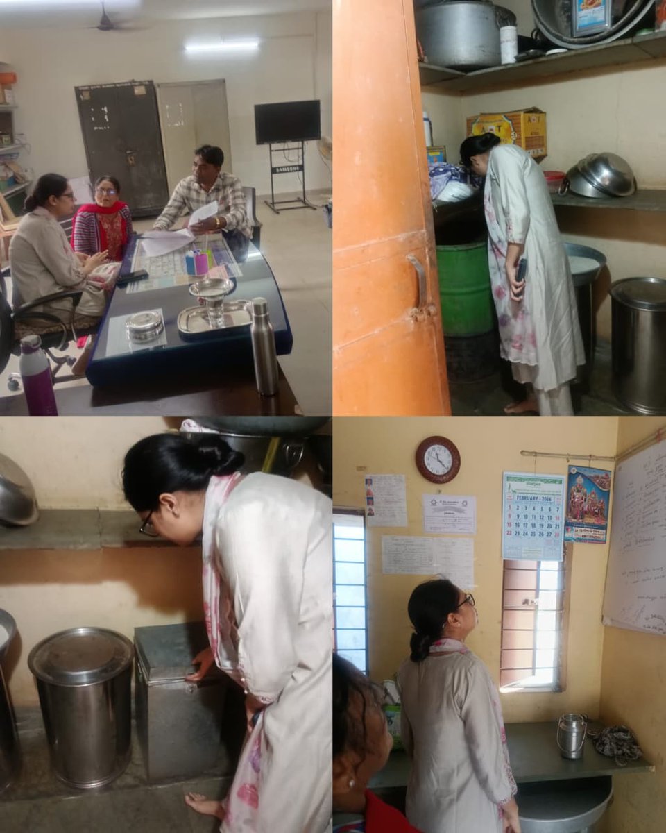 આજરોજ ગ્રામ પંચાયત સંદેશર તા.આણંદની મુલાકાત દરમ્યાન પ્રાથમિક શાળામાં 'પી.એમ. પોષણ યોજના' (મધ્યાહ્ન ભોજન) નું નિરીક્ષણ કર્યું. બાળકોને પીરસવામાં આવતા ભોજનની ગુણવત્તા તપાસી તથા જરૂરી સૂચનો કરવામાં આવ્યા.
#cmogujarat
#teamanand