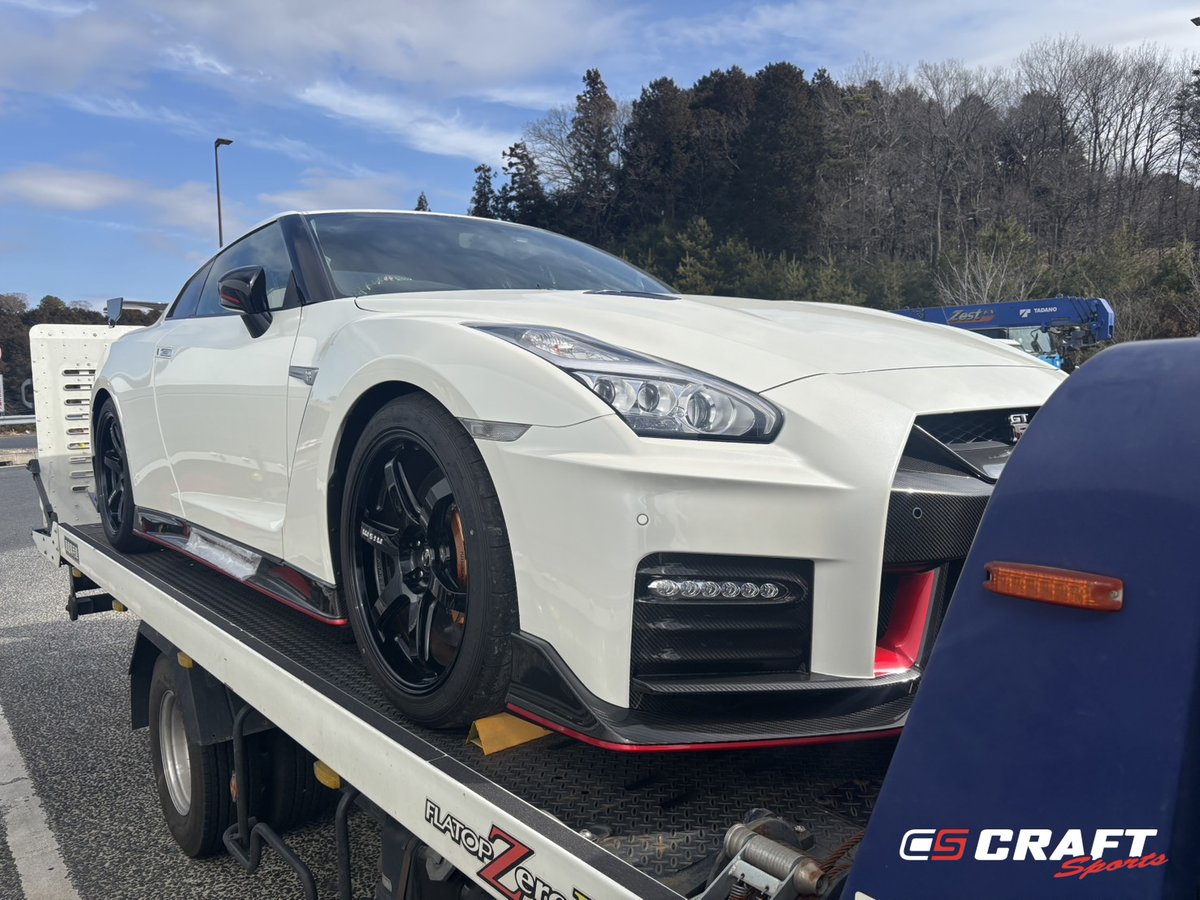 車両引上】 本日、茨城県T様より買取させて頂いた、NISSAN GT-R R35