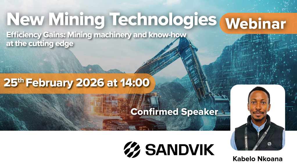MiningWeekly's tweet image. We’re pleased to have Kabelo Nkoana, Sandvik Mining &amp;amp; Rock Solutions, join our panel for the New #Mining #Technologies #webinar, Feb 25, 2 PM. Join to hear Kabelo’s insights on accelerating #digitalminingtransformation. Register: us06web.zoom.us/webinar/regist…