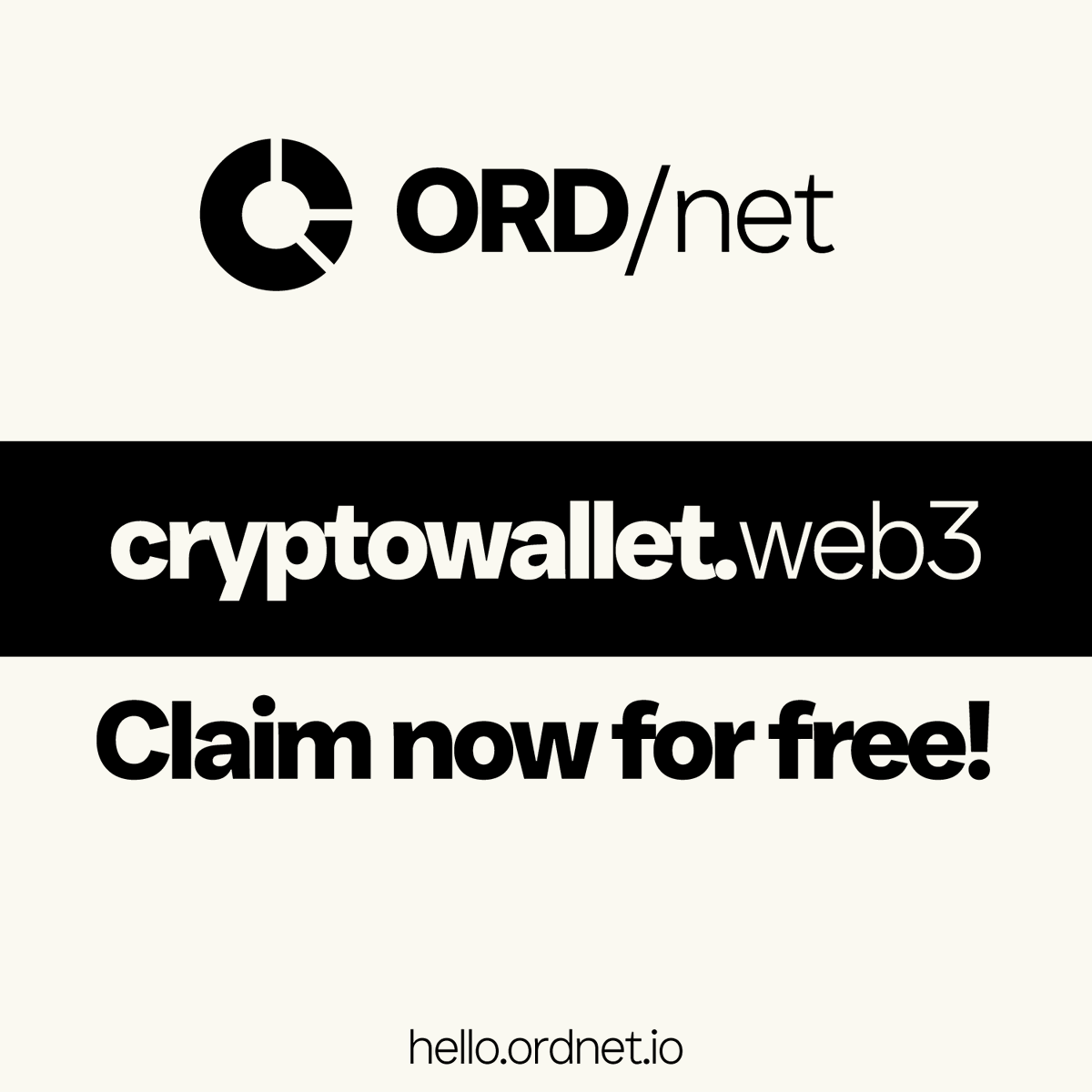 ORDNETio's tweet photo. ๐ Your HTML inscribed on the blockchain forever. No servers, no hosting fees โ just pure decentralization.
Build your Web3 presence with #ORDnet today! ๐
#BSV #BTC #ETH #SOL #XRP #Web3 #Blockchain #DecentralizedWeb #CryptoHosting #DeFi #AI #FridayVibes https://t.co/dyOHingK9p