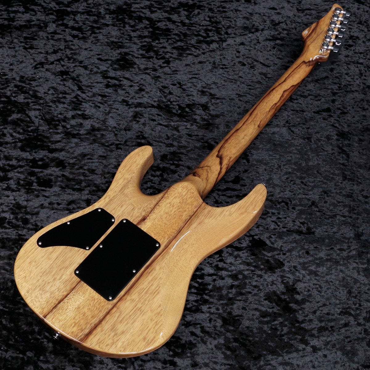 Suhr Custom Modern Set Neck Quilt Top Black Limba Aqua Blue Burst