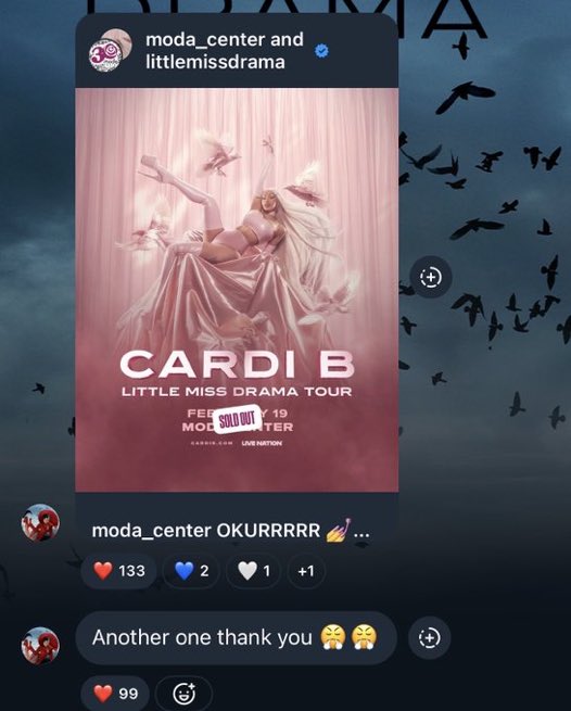 Moda Center confirms Cardi B’s 5th show is 100% sold out