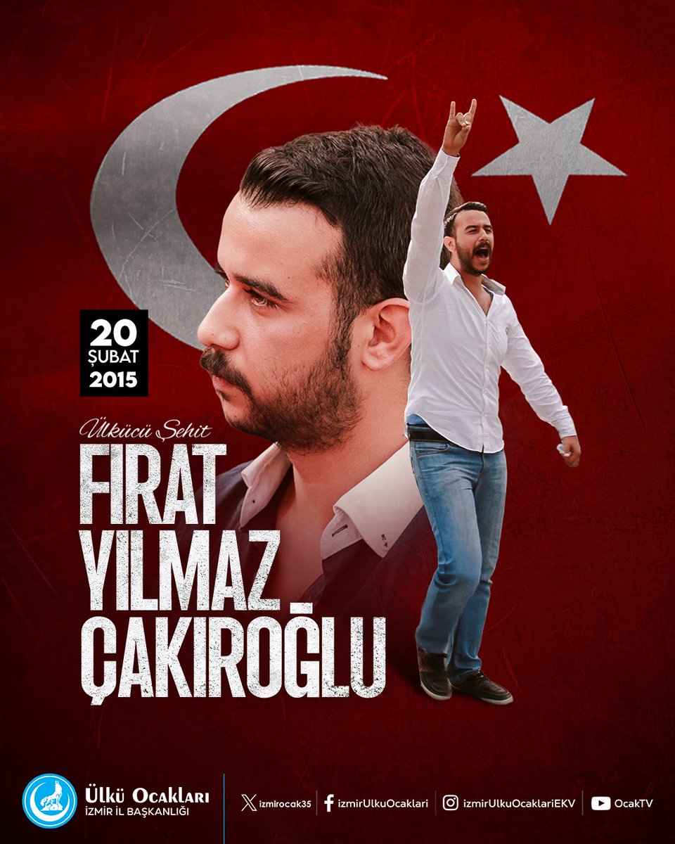 burakkilictc's tweet photo. Uğruna can verdiğin dava bugün dünden daha güçlü.
Adın; üniversite sıralarında, meydanlarda, dualarda ve yüreklerde yaşıyor.
Senin kanınla sulanan o kutlu yol, artık binlerce ülkücü Türk gencinin omuzlarında taşınıyor.

Ne senin hatıranı yaşatmaktan vazgeçeceğiz,
ne de seni kullanarak ocağına, yuvana, yuvamıza saldırmak isteyenlere geçit vereceğiz.

Hatıranı sloganlarda değil; ahlakımızda, sadakatimizde ve mücadelemizde yaşatacağız.
Emanetine canımız pahasına sahip çıkacak, adını kirletmeye yeltenenlere karşı dimdik duracağız.

Sen rahat uyu.
Çünkü uğruna şehit düştüğün dava emin ellerde.
Ve adın, kıyamete kadar bu milletin vicdanında yaşayacak.

#FıratYılmazÇakıroğlu