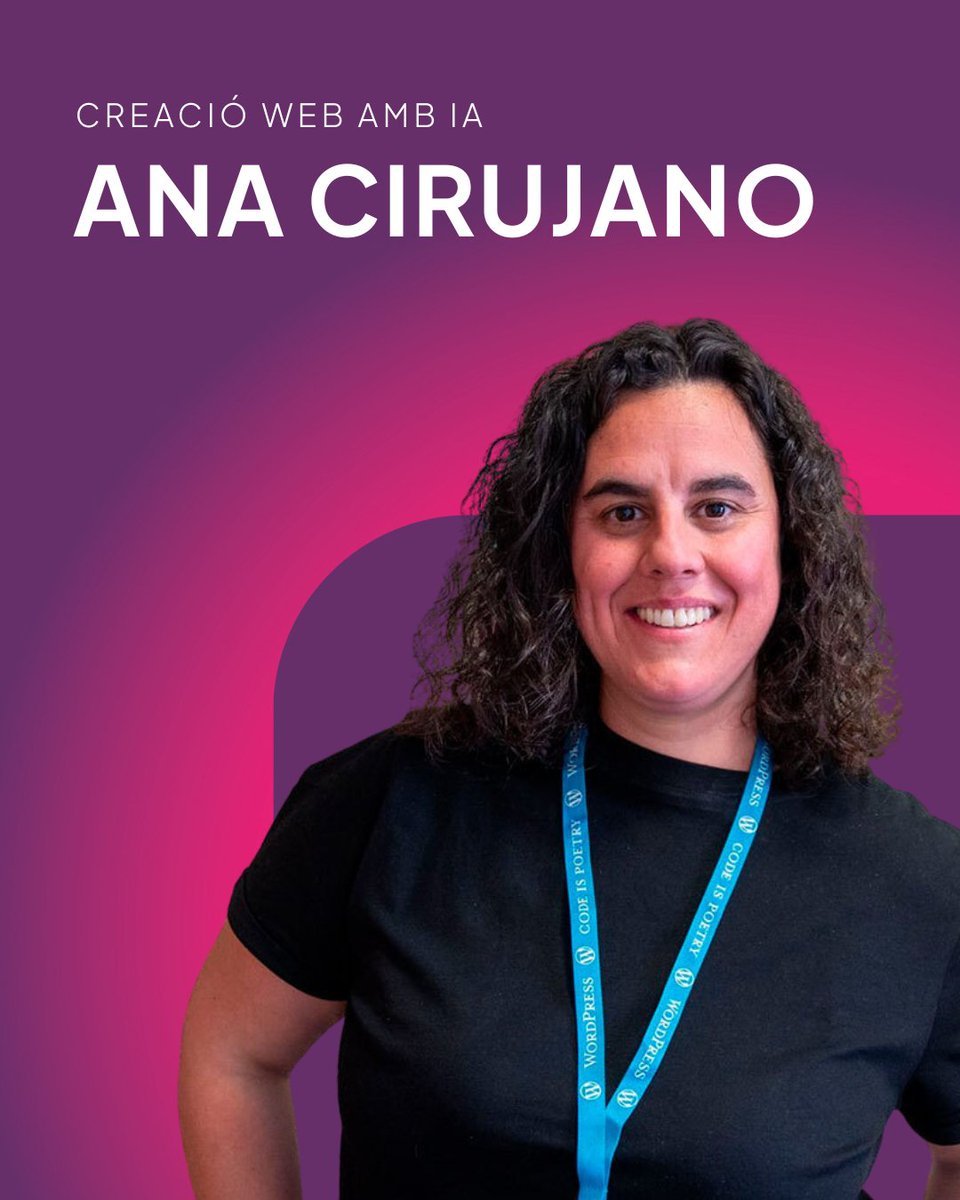 TRAFFFICpro's tweet photo. ✨ Presentamos a nuestra ponente: Ana Cirujano ✨

@acirujano es diseñadora de negocios digitales, especializada en @wordpresscom_es , WooCommerce, UX/UI y diseño con IA, con 20 años de experiencia ayudando a marcas a crecer a través de proyectos online sólidos y estratégicos. https://t.co/GoFMuPJc9w