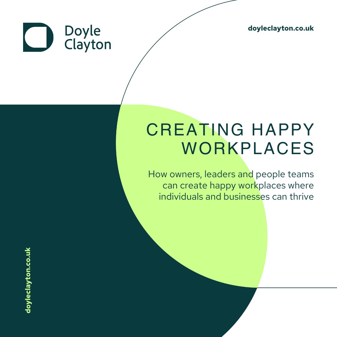 Creating Happy Workplaces

Our webinar from June on how owners, leaders and people teams can create happy workplaces where individuals and businesses can thrive

bit.ly/4qJdxv3

#EmploymentUK