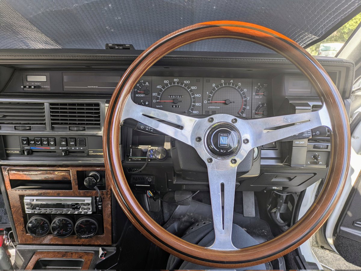 naka_if's tweet photo. r31 型　スカイライン

長らく高額な価格の中古品、高額リプロしかなかったr31型スカイライン5MTのメーターケーブル25050-50L00ですがこの度販売していただく事ができるようになりました。

部材が少入荷なので少量ずつの販売となるそうですがこれからは15000円で買えます。

ヤフオクにて販売です。 https://t.co/BPhgCPtCV7