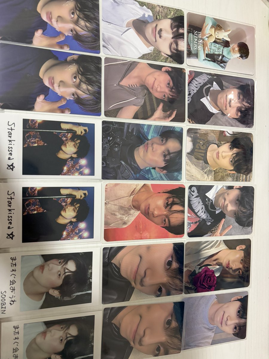 TXT 過去トレカ 交換 譲 ヨンジュン スビン テヒョン ヒュニン 求 未