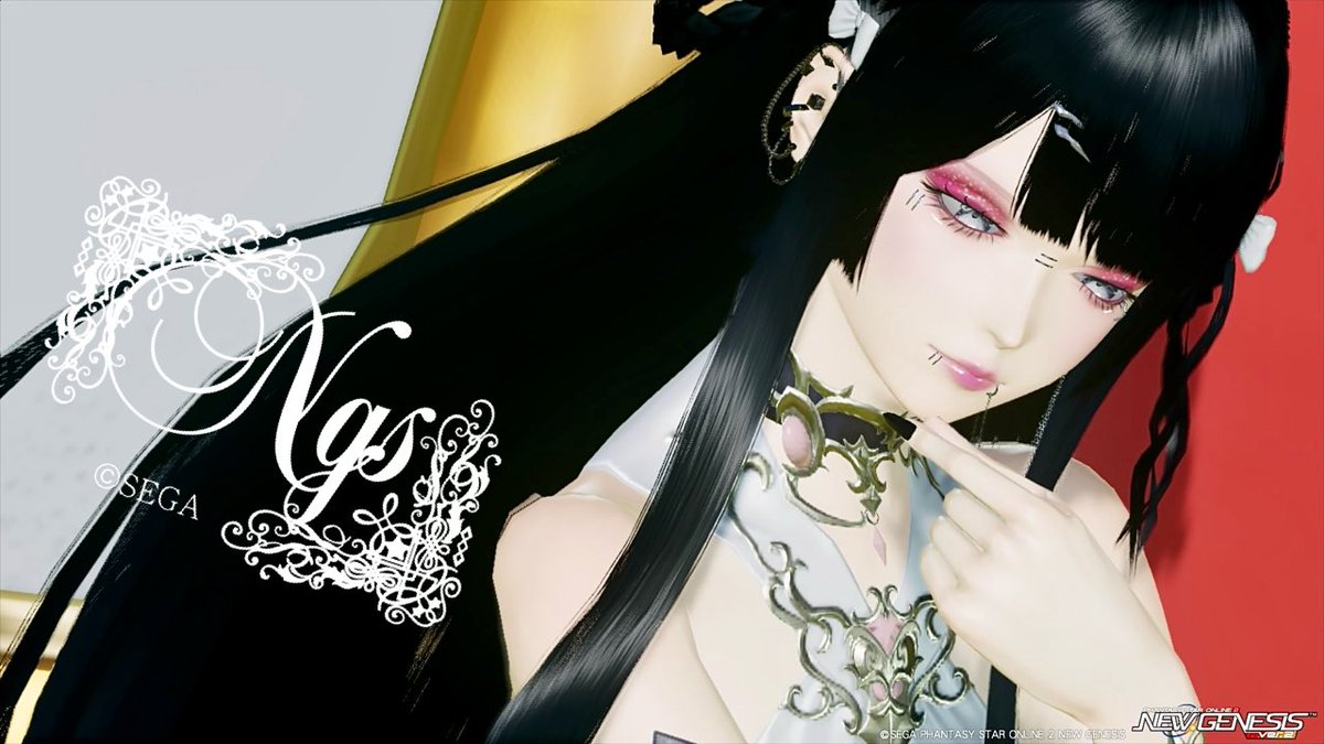 ピアスいっぱい(´･_･`)
#PSO2NGS #PSO2NGS 
#Leork