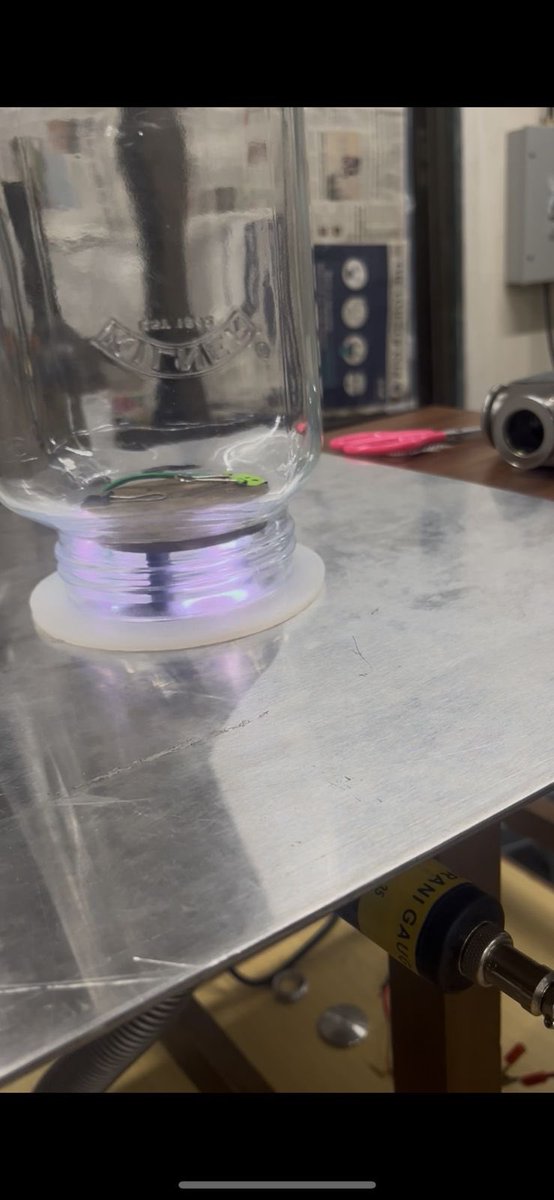 plasma in a racetrack pattern for our sputter <a href="/hackerfabindia/">HackerFab IITB</a>