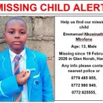 Photo by 🇿🇼Missing Persons Zimbabwe🇿🇼 (@MissingPersonsZ)