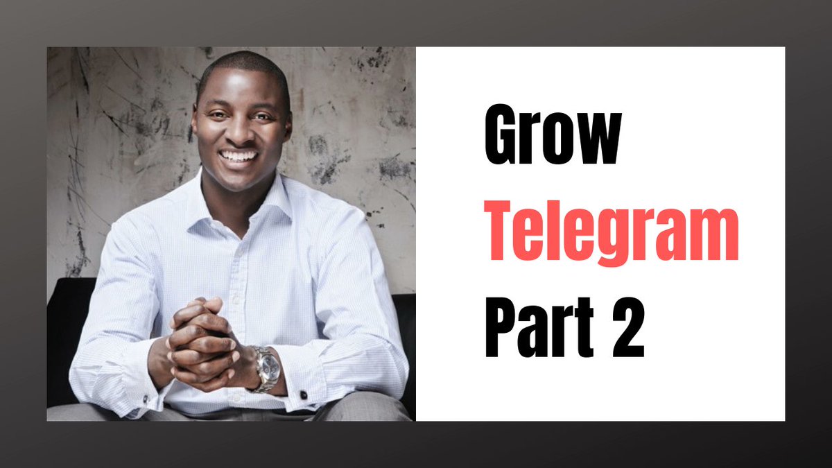 TheMikePitt's tweet image. How to use Telegram for New Business – Part 2 bit.ly/2Taj2a7 #telegram #newbusiness #network
