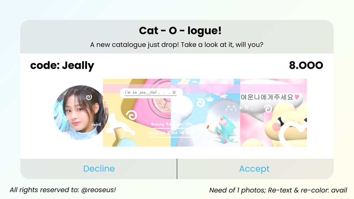 reoseus's tweet image. help repost, thankie! ♥︎ #zonauang

kenalan sama anak baru aku, yuk? :3 ada 4 katalog layout baru with code: KITHS __ JEALLY __ PAPER LOVE __ LOVE SITE! &amp;gt;__&amp;lt; please let me know if there's any similarity. 💌 aku juga ada optip di bawah! ♥︎

for model UFS, check alt! xx. ♥︎