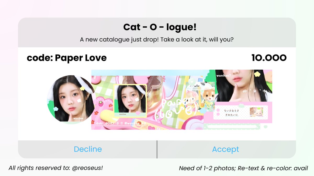 reoseus's tweet image. help repost, thankie! ♥︎ #zonauang

kenalan sama anak baru aku, yuk? :3 ada 4 katalog layout baru with code: KITHS __ JEALLY __ PAPER LOVE __ LOVE SITE! &amp;gt;__&amp;lt; please let me know if there's any similarity. 💌 aku juga ada optip di bawah! ♥︎

for model UFS, check alt! xx. ♥︎