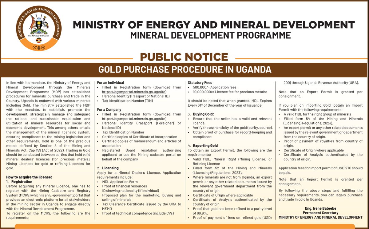 Uganda Chamber of Energy & Minerals tweet media