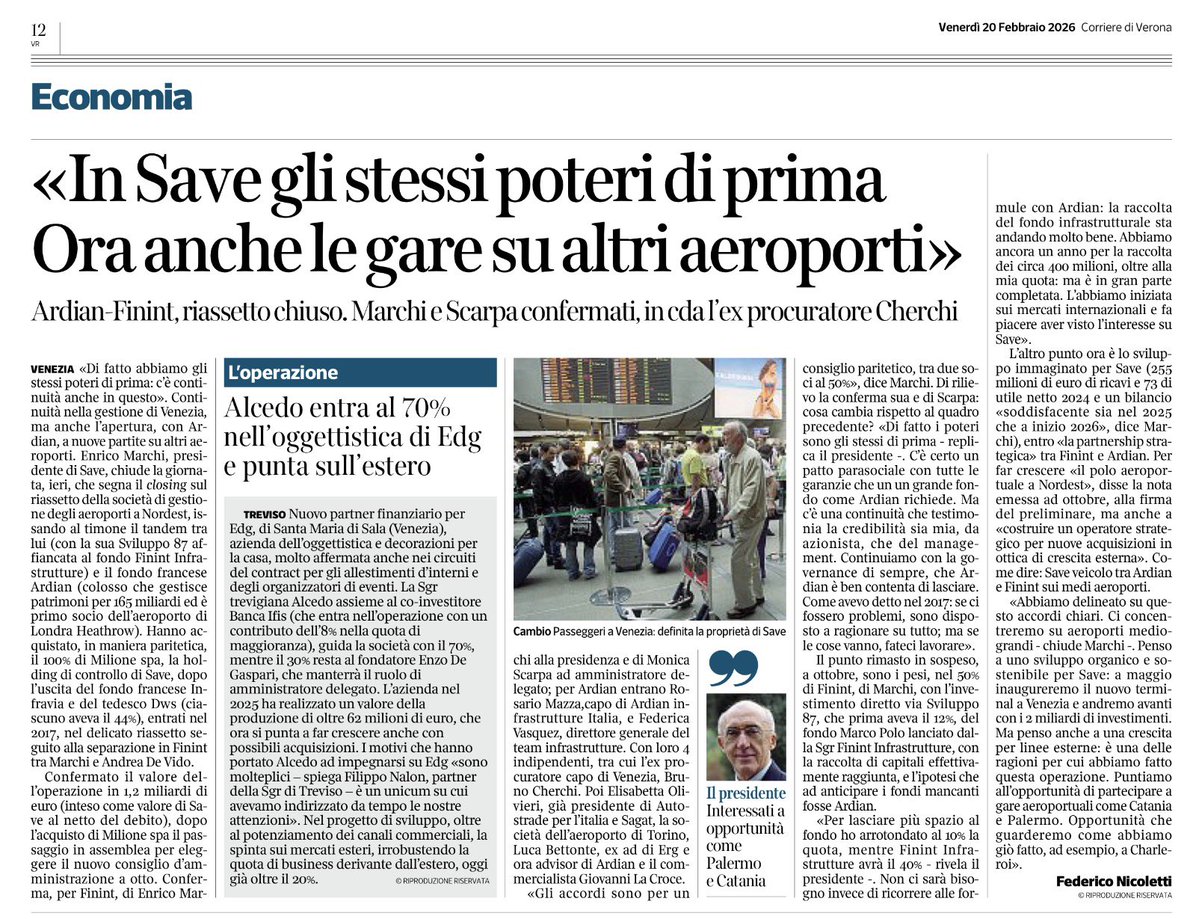 Runway32's tweet image. #BRESCIA #MONTICHIARI AEROPORTO 
@Runway32
sites.google.com/view/aeroporto…
AEROPORTI NORDEST - IL CLOSING DEL RIASSETTO DI SAVE
#Venezia #Treviso #Verona
Aeroporti Nord-Est