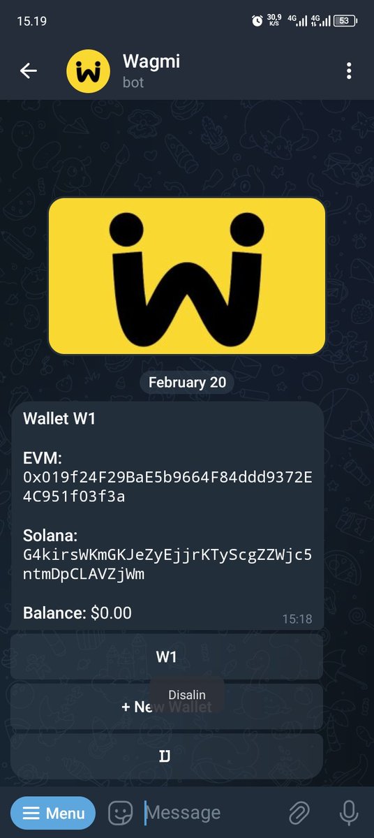 jacknone10's tweet photo. @wagmitradebot EVM:
0x019f24F29BaE5b9664F84ddd9372E4C951f03f3a

Solana:
G4kirsWKmGKJeZyEjjrKTyScgZZWjc5ntmDpCLAVZjWm https://t.co/gbLlluW9OL