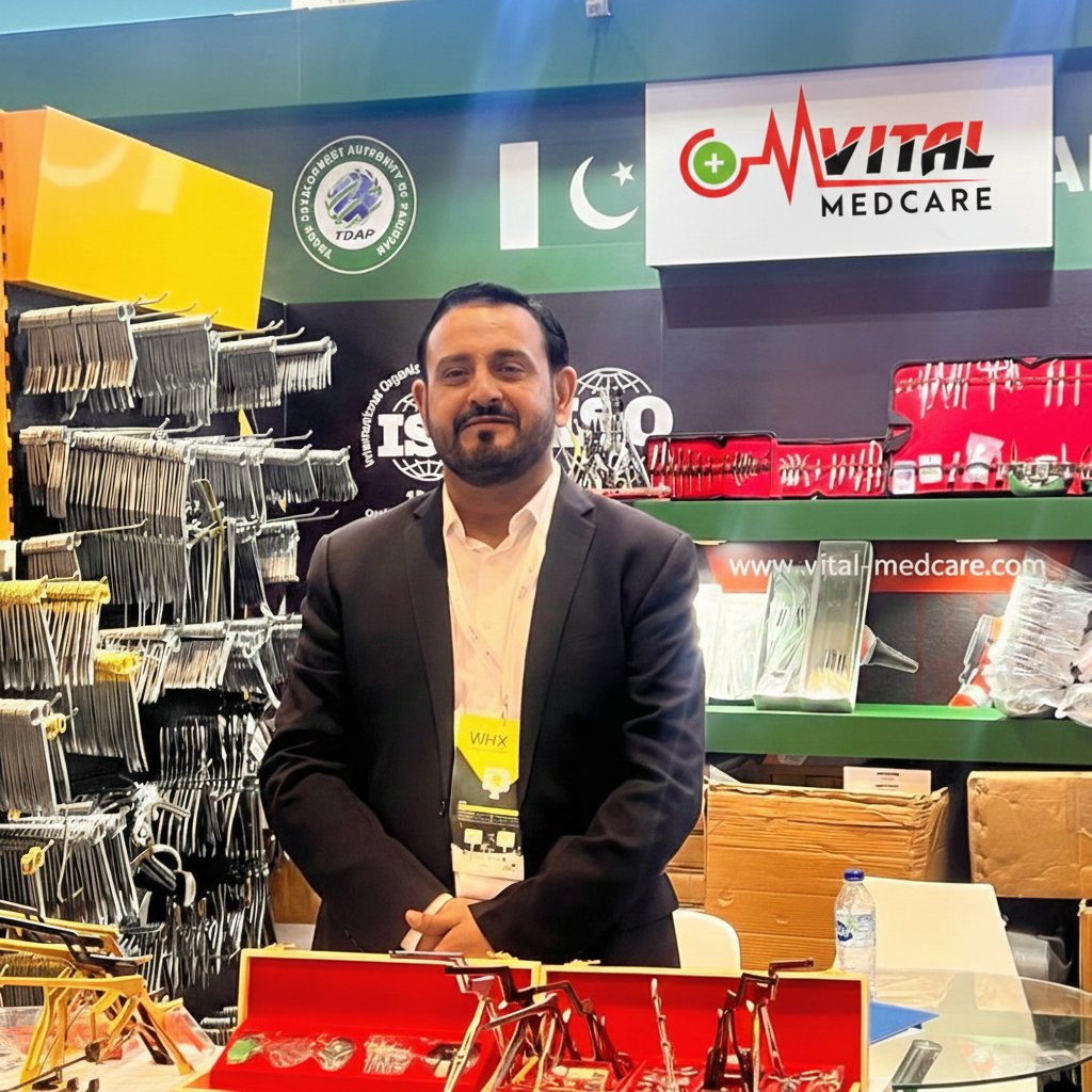 vitalmedcare's tweet image. Vital Medcare proudly exhibited at WHX Dubai 2026 🌍

Connecting with distributors, hospitals &amp;amp; surgeons worldwide to deliver precision surgical instruments and reliable medical solutions.

Let’s build strong global partnerships🤝

#WHXDubai2026 #VitalMedcare #MedicalDistributor