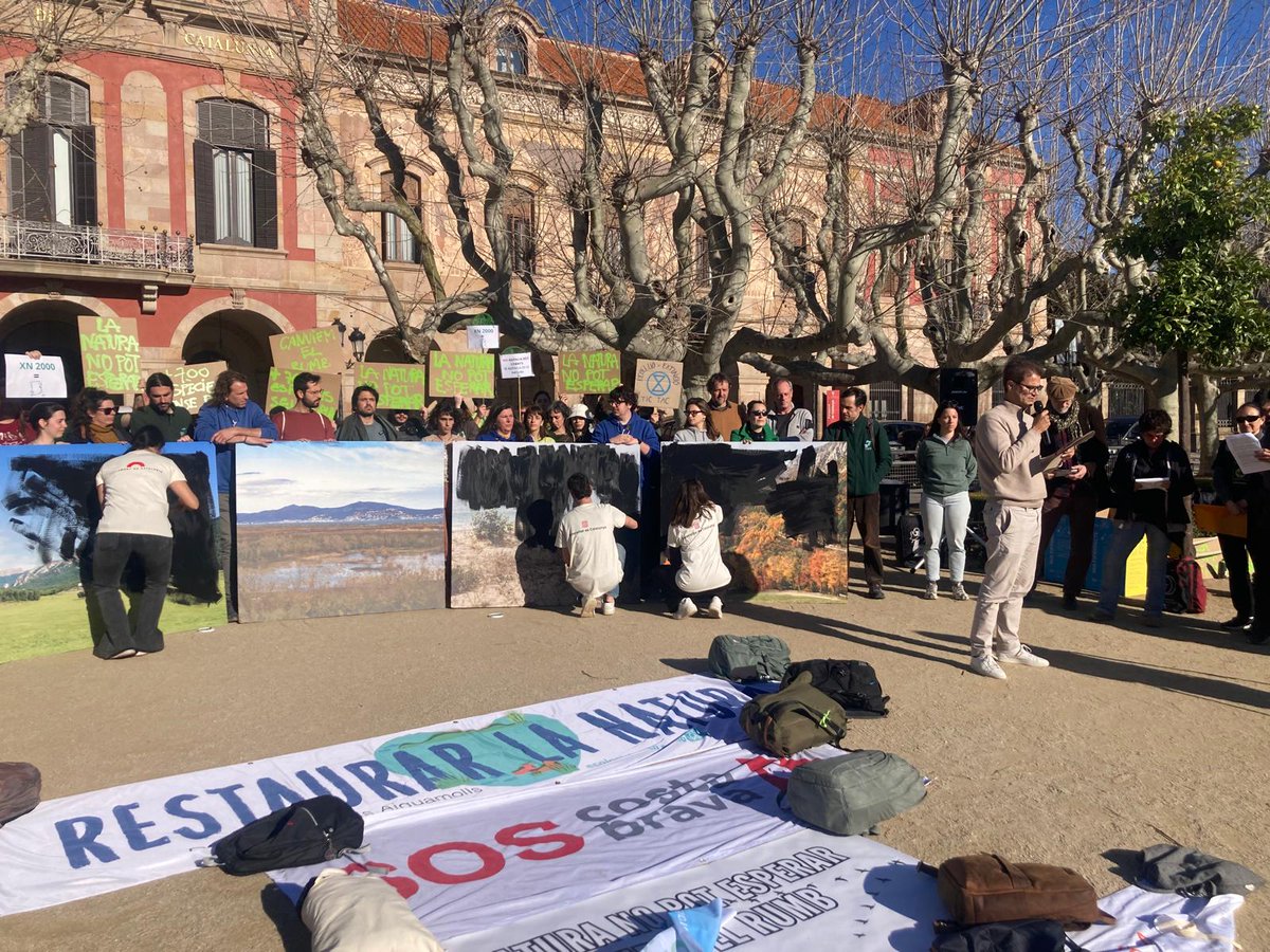 SOS Costa Brava 🌊🌊 #ProuCimentMésPinedes tweet media