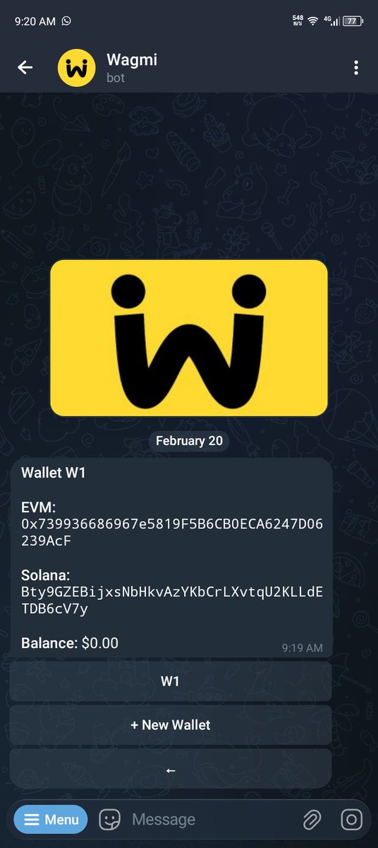 runosik4's tweet photo. @wagmitradebot EVM:
0x739936686967e5819F5B6CB0ECA6247D06239AcF

Solana:
Bty9GZEBijxsNbHkvAzYKbCrLXvtqU2KLLdETDB6cV7y https://t.co/OH8KjCjRWX