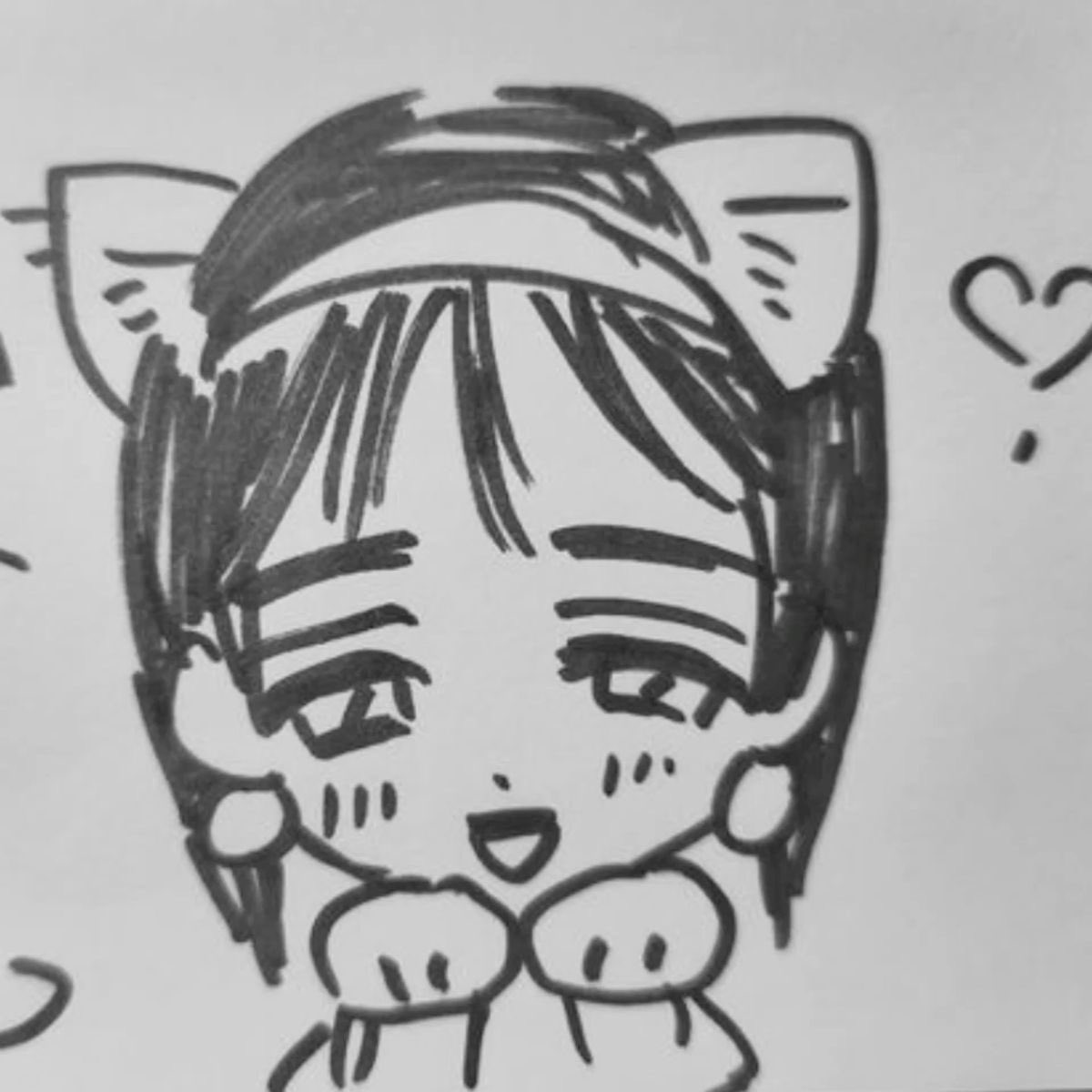 pusheensalad's tweet photo. they turned ivansua into cats https://t.co/C2VcB68Vpa