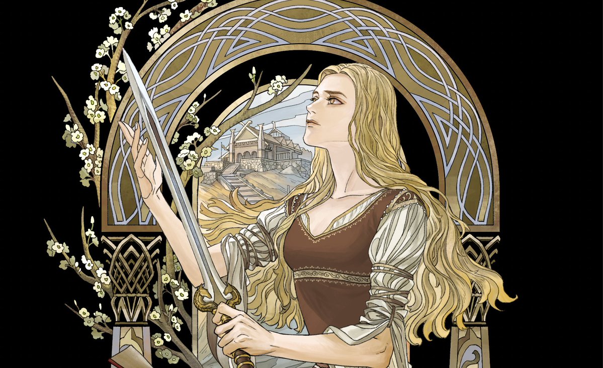pan_brooke's tweet image. #LordOfTheRings #Éowyn
