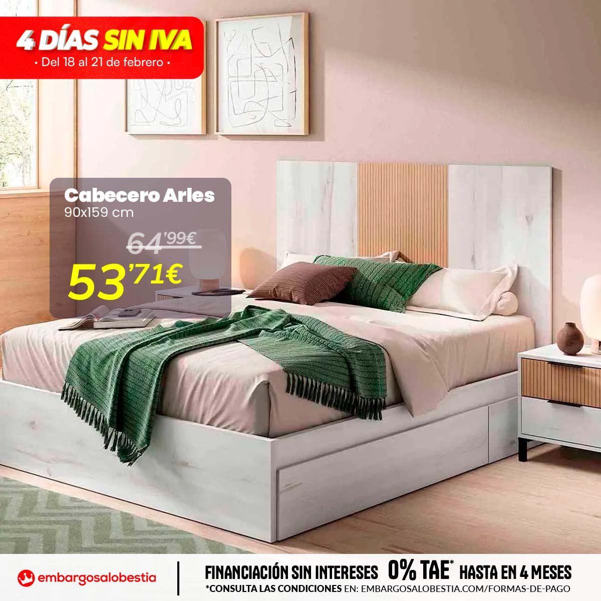 ¡𝗩𝗜𝗘𝗥𝗡𝗘𝗦! 🥳​
¿No sabes qué hacer este finde? 🤔​ Pásate por cualquiera de nuestras tiendas que estamos celebrando los 𝗗𝗜𝗔𝗦 𝗦𝗜𝗡 𝗜𝗩𝗔 🎉 
¡Mira dónde estamos! 👉 bit.ly/4aFFYEd
#Viernes #Embargosalobestia #DiaSinIva