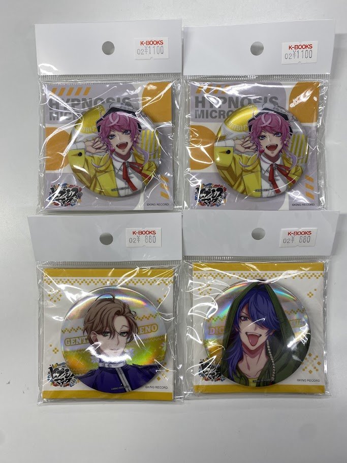 入荷情報】 『ヒプノシスマイク』 中国限定缶バッジが一挙入荷