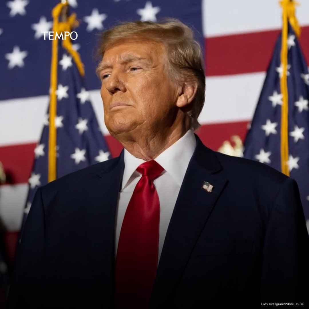 tempodotco's tweet image. Pujian Trump kepada Prabowo di KTT Board of Peace: Dia Pria Tangguh, Saya Tak Mau Melawannya