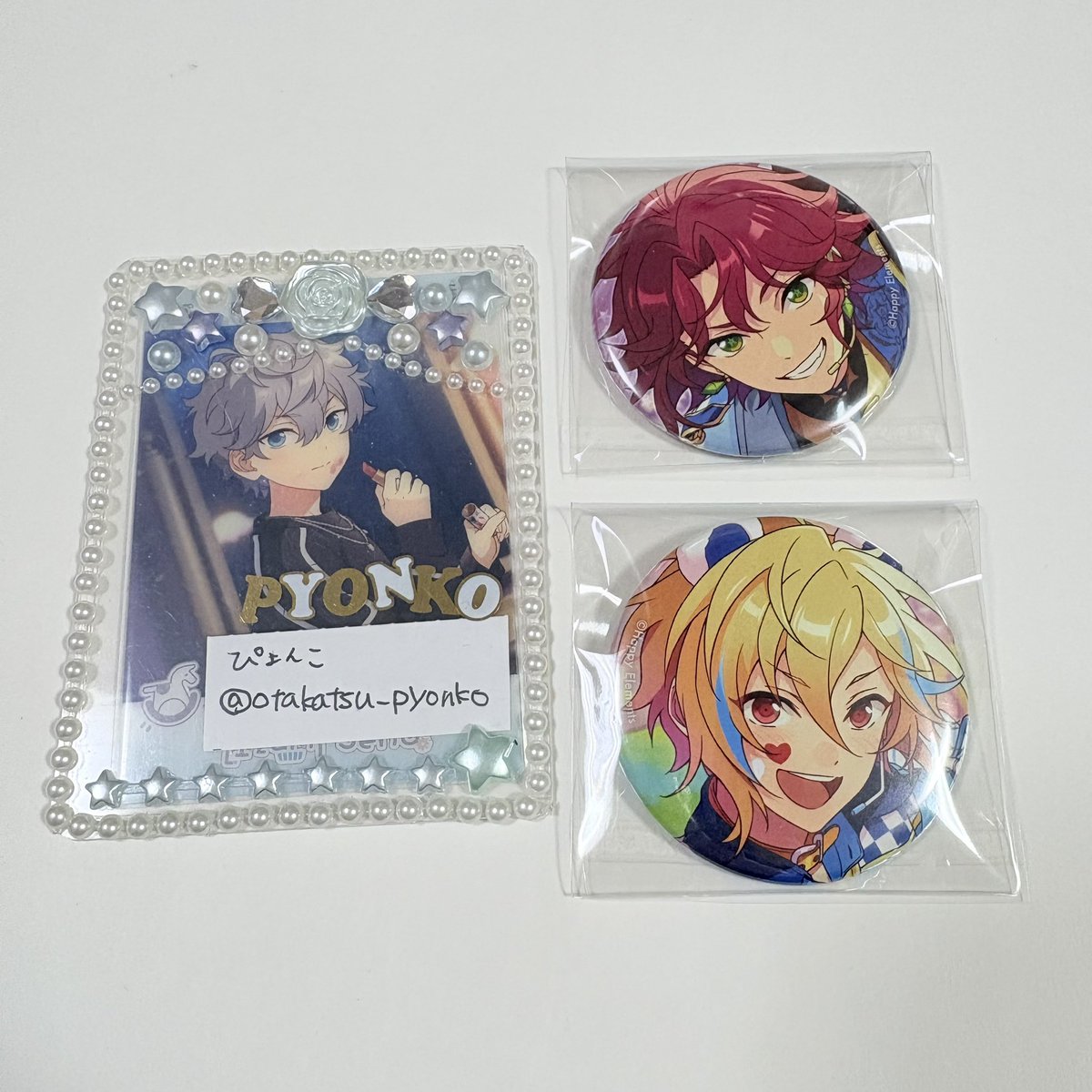 RT @otakatsu_pyonko: 【交換】あんスタ コレクション缶バッジ Nov